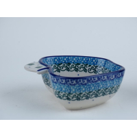 Bunzlau appel schaaltje 9,5 cm. * B50-2724 appel/peer *